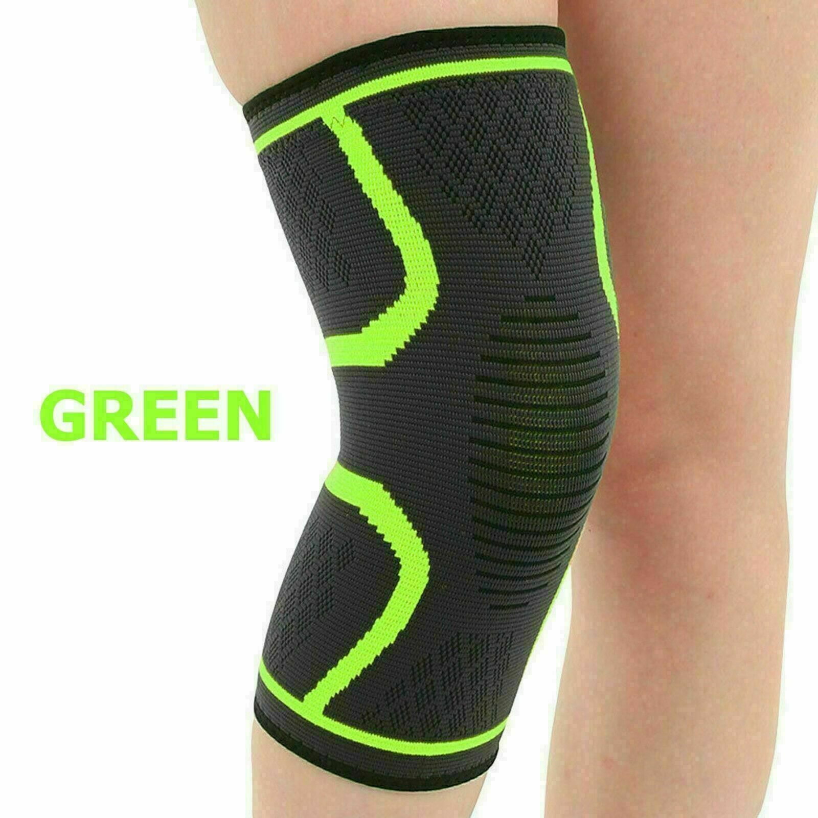 Knee Support Brace Compression Sleeve Arthritis Patella Running Sport Gym  UK - Posture Correct